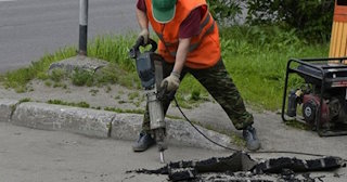 Демонтаж дорожных покрытий в Ломоносове - асфальтовых и бетонных покрытий от Сварной-Лмн от 574 рублей